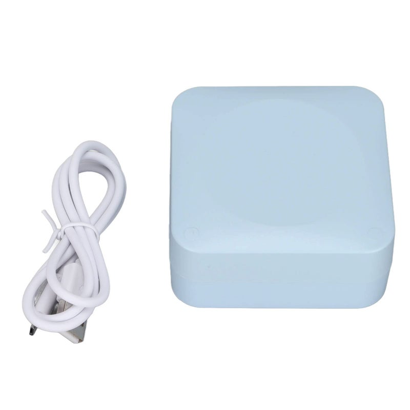 طابعة حرارية صغيرة وردية محمولة، صانع ملصقات يدوي، 200 نقطة في البوصة، 57x30 مم، مادة ABS، بطارية 800 مللي أمبير في الساعة - Image 2