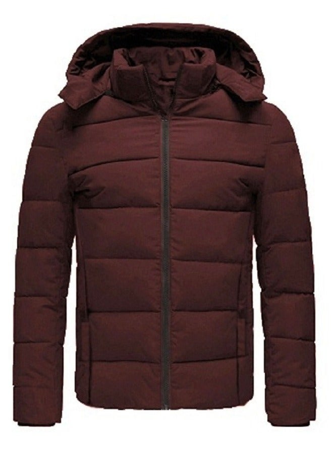 general Bomber Jacket with Removable Hood For Men - Image 1