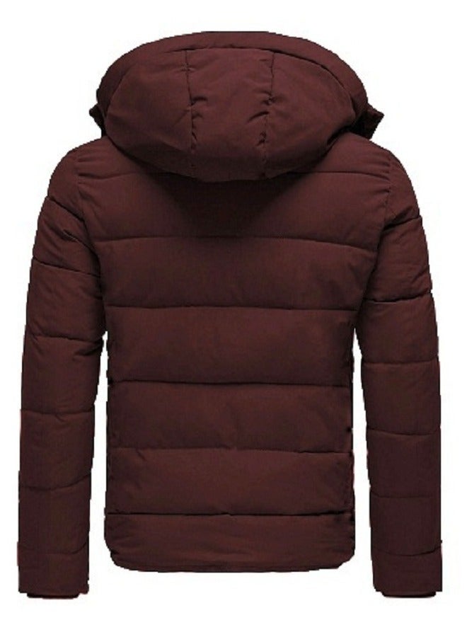 general Bomber Jacket with Removable Hood For Men - Image 2