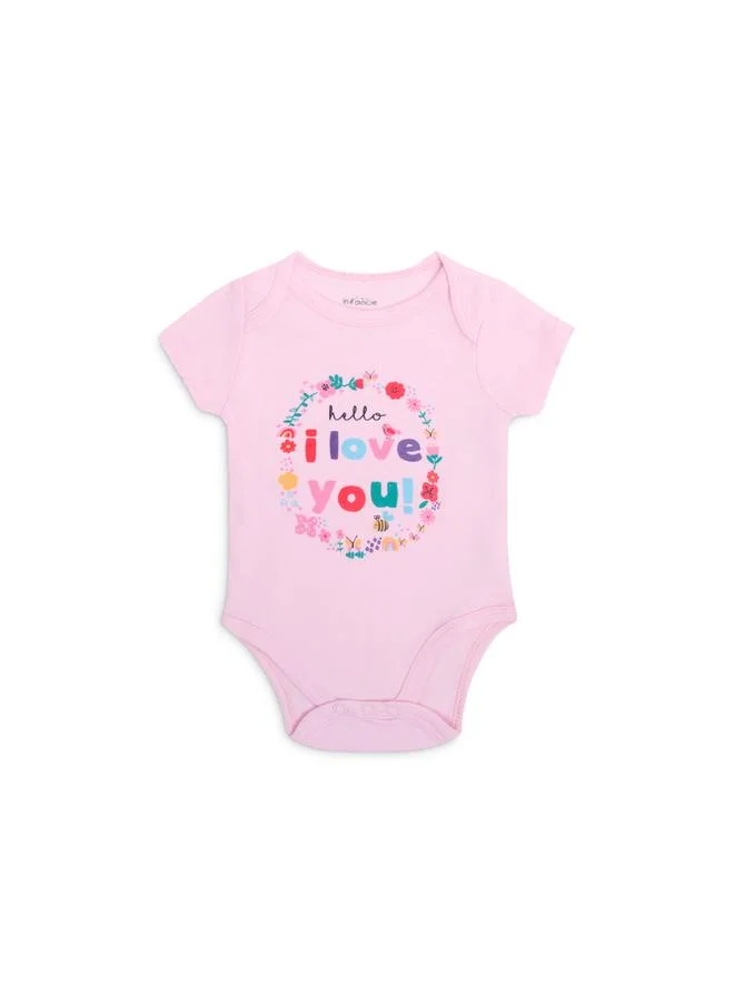 Luna & Lily Pack pf 3 - Printed Short Sleeve Bodysuit