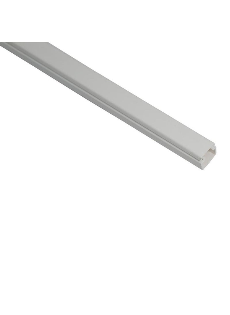 Mkats Self-Adhesive PVC Trunking White 11mmx2m