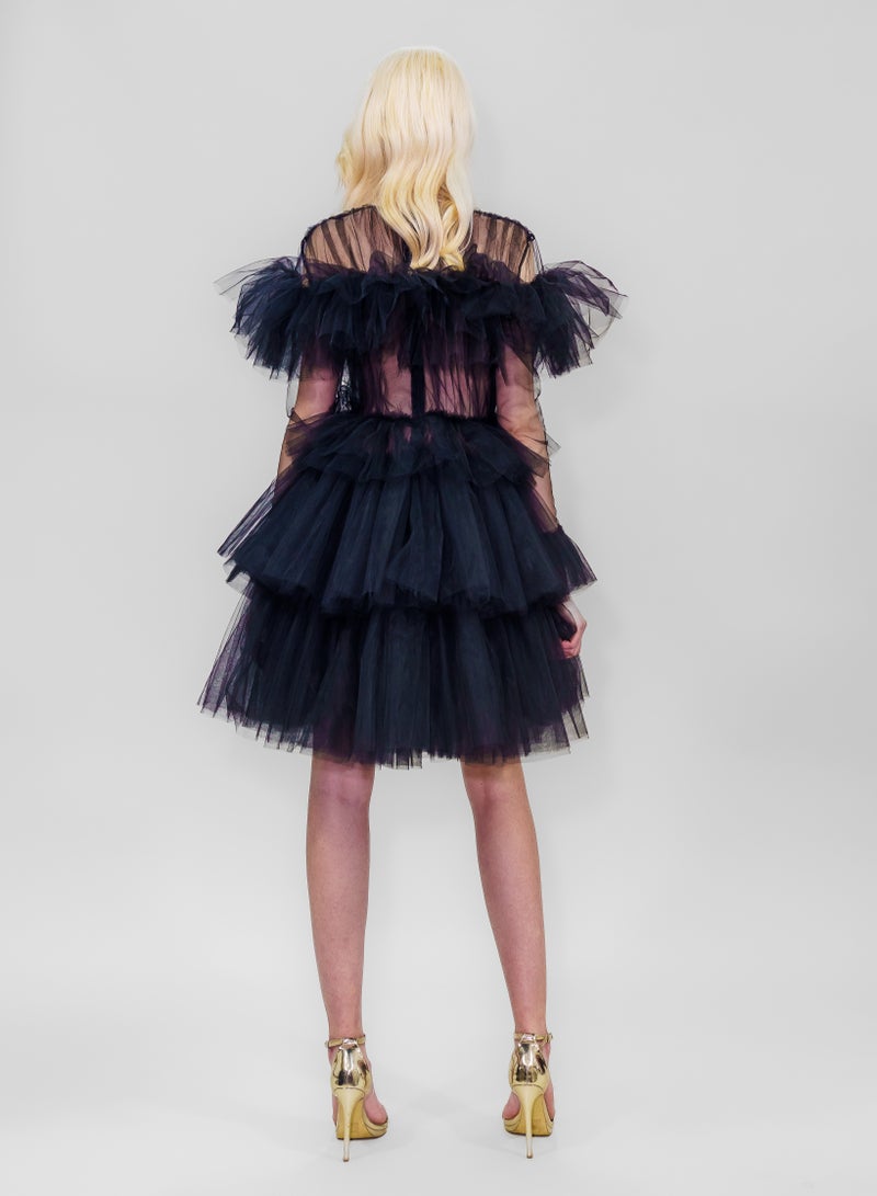 BITOLIA GALLERY Black Ballerina Tulle Dress  - Image 2
