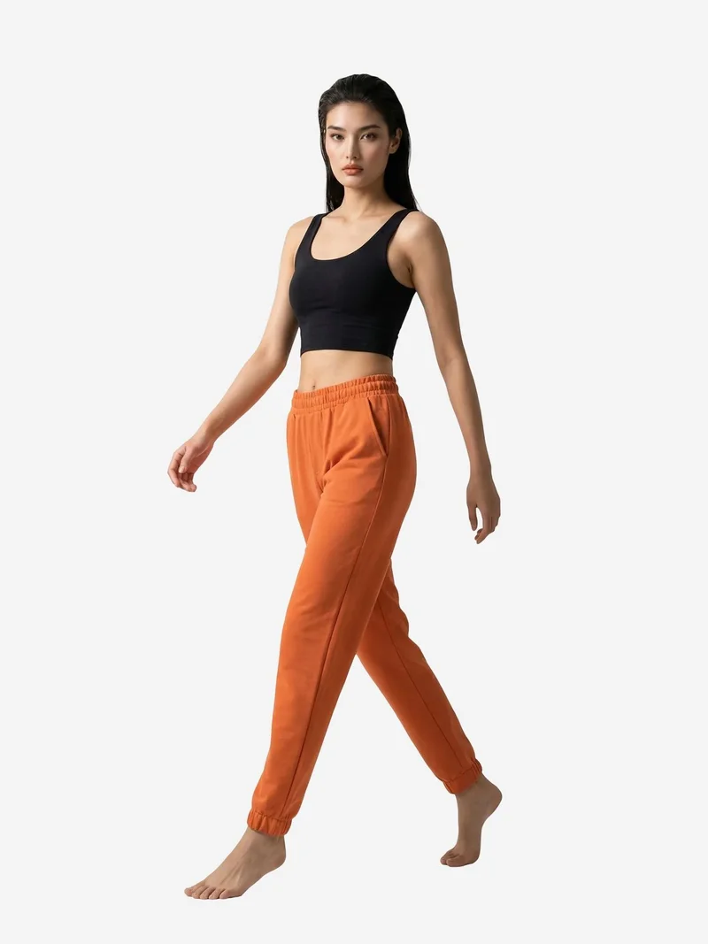 ماي فاشن MY FASHION Elastic Waist Jogger Sweatpants