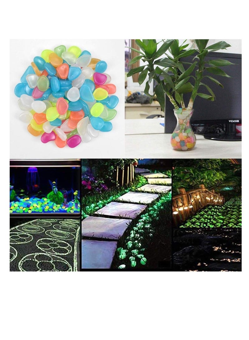 Excefore Glow in The Dark Pebbles - 100 Pieces - Image 4