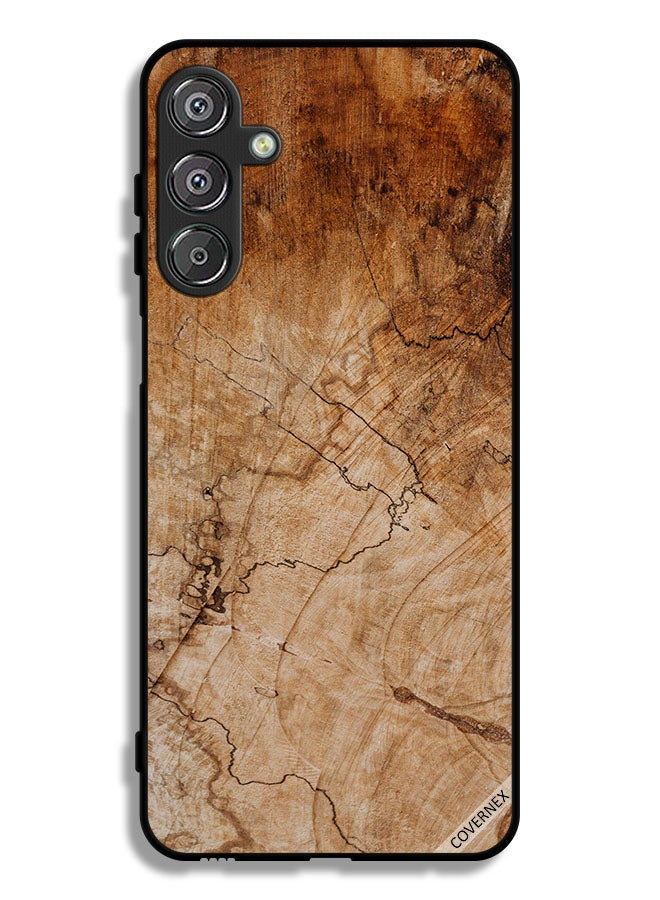 Covernex Samsung Galaxy M36 Protective Case Cover Vintage Wooden Pattern - Image 1
