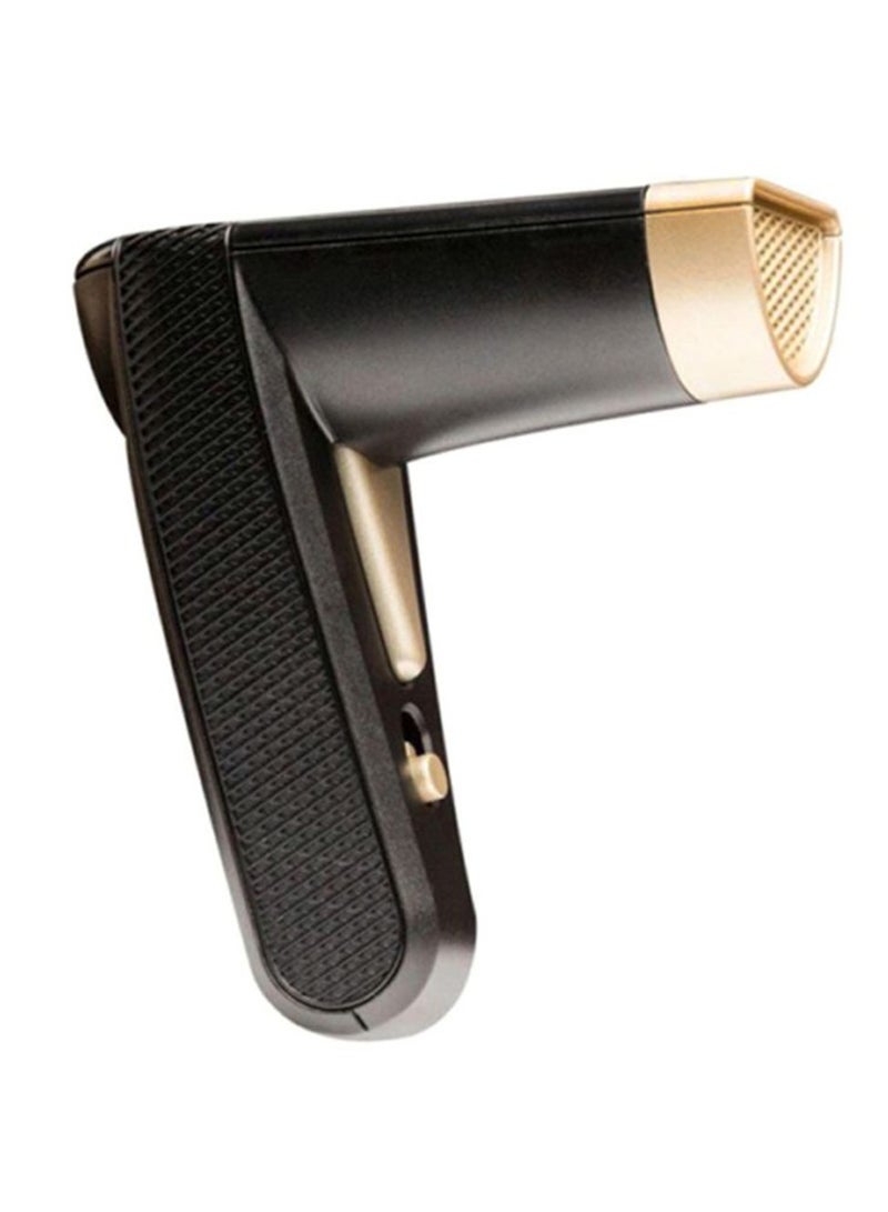 مشعِّر بخور محمول USB، مشعِّر أوود كهربائي عديم اللهب مع تسخين سيراميك، جهاز عطري أسود ذهبي هادئ 40 ديسيبل للمنزل و الهدايا الإسلامية - Image 5