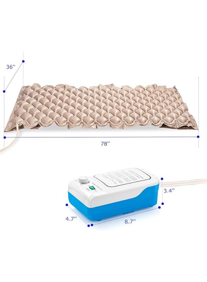Generic Medical Air Bubble Mattress – Anti-Bedsore Pressure Relief Pad for Patients – Large Size 215x84 cm – Up to 110 kg - Image 1