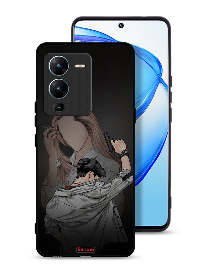 Tolwak Vivo V25 Pro 5G Protective Case Cover Gang Of Couple - Image 1