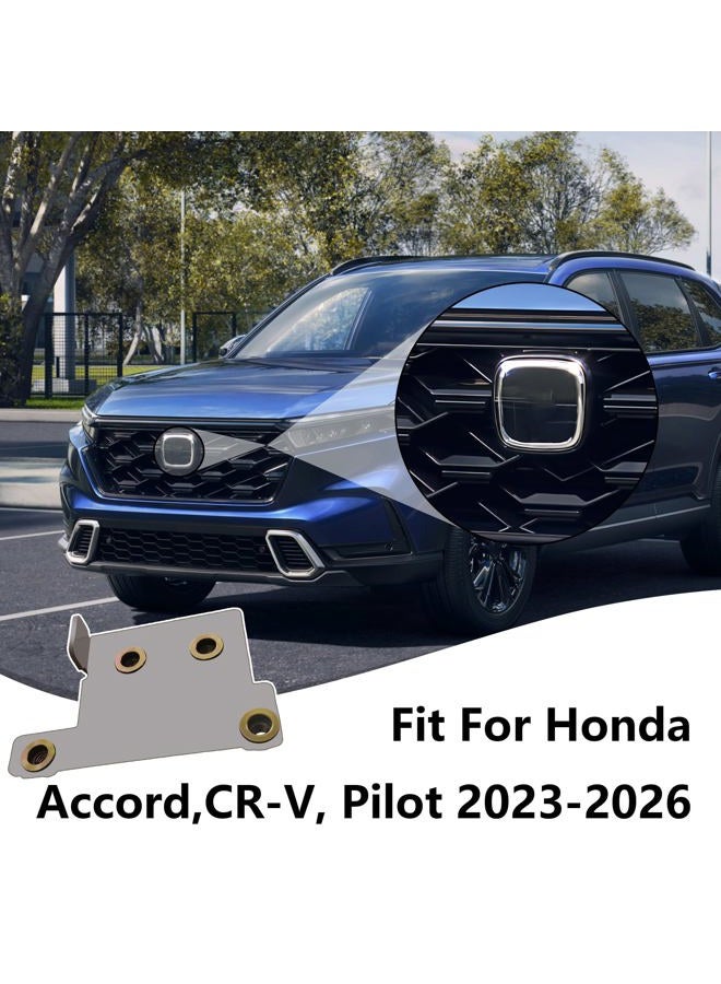 HUDEX درع الرادار متوافق مع هوندا أكورد CR-V بايلوت 2023-2026، واقي مستشعر مضاد للسرقة من الفولاذ المقاوم للصدأ - Image 3