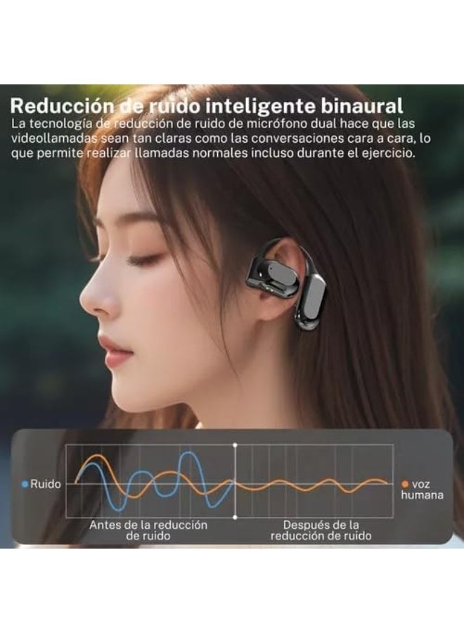 AI Language Translation Earbuds, 144 Languages Auto Translate Wireless Headphones Real Time Two Way Translator Earphones Instant Translating Device fit iOS & Android for Business Trave - Image 5