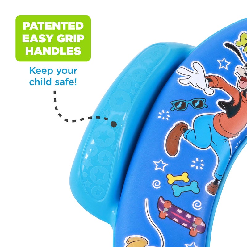Disney Mickey Mouse "Pals at Play" Soft Potty Seat and Potty Training Seat - Soft Cushion, Baby Potty Training, Safe, Easy to Clean - Image 2