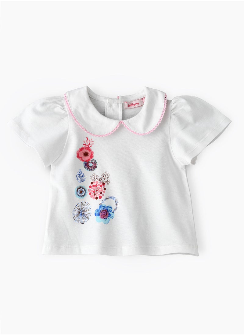 Jelliene Knit top with print in front  - Image 1