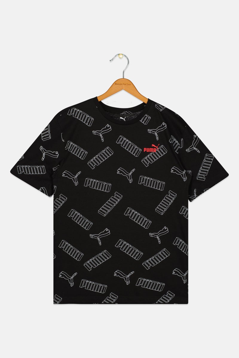 PUMA Kids Boy Sportswear Fit Short Sleeve Outdoor T-Shirt, Multicolor - Image 3