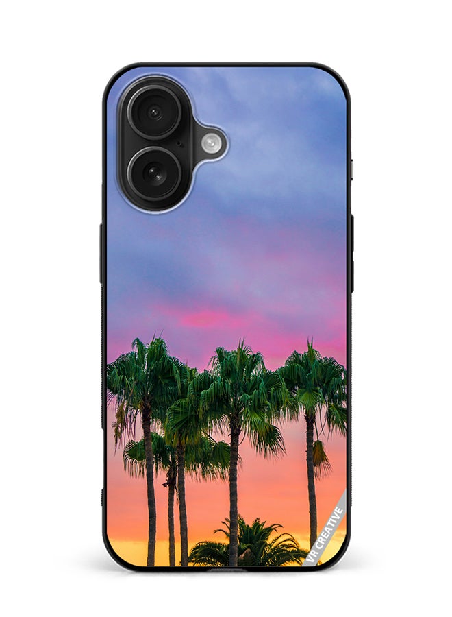 VR CREATIVE Protective Case Cover For Apple iPhone 16 Summer Eve Design Multicolour