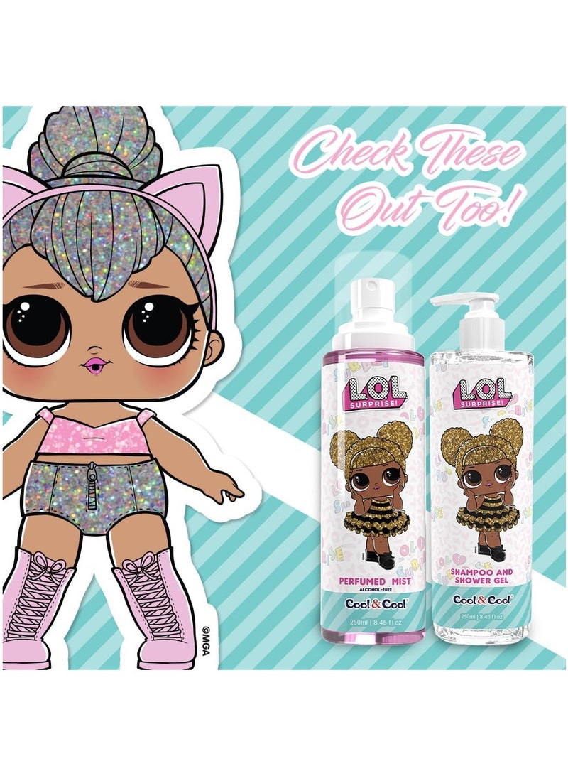 كول اند كول كول آند كول إل أوه إل سربرايز كيتي كوين، شامبو وجل استحمام للأطفال خالي من الكحول مملوء بالبابونج + برو فيتامين ب5 - 500 مل - Image 5