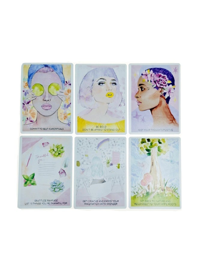 NIBEMINENT The inner radiance Oracle Bone Script playing cards for divination, entertainment and party games - Image 2