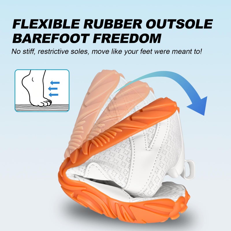 ELETON Hike Barefoot Shoes Womens Men Footwear,Pro-Healthy&Non-Slip Water Shoe for Women Men, Wide Toe Running Shoes Boots Sneakers Unisex - Image 5