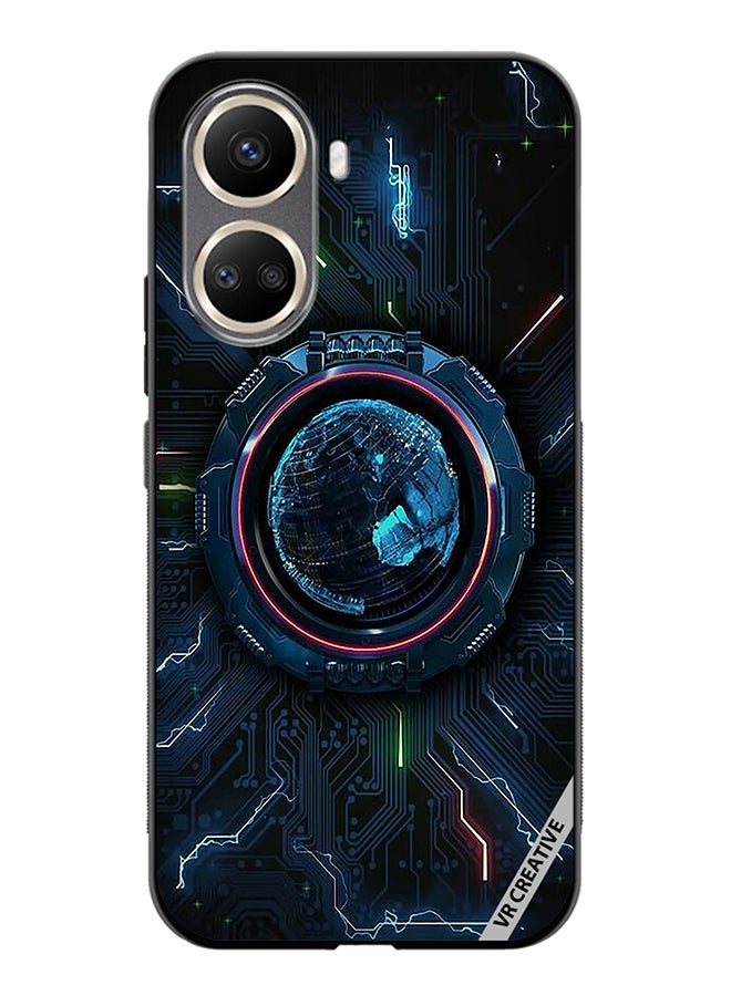 VR CREATIVE Protective Case Cover For Huawei Nova 10 SE Rain meter Design  Multicolour - Image 1