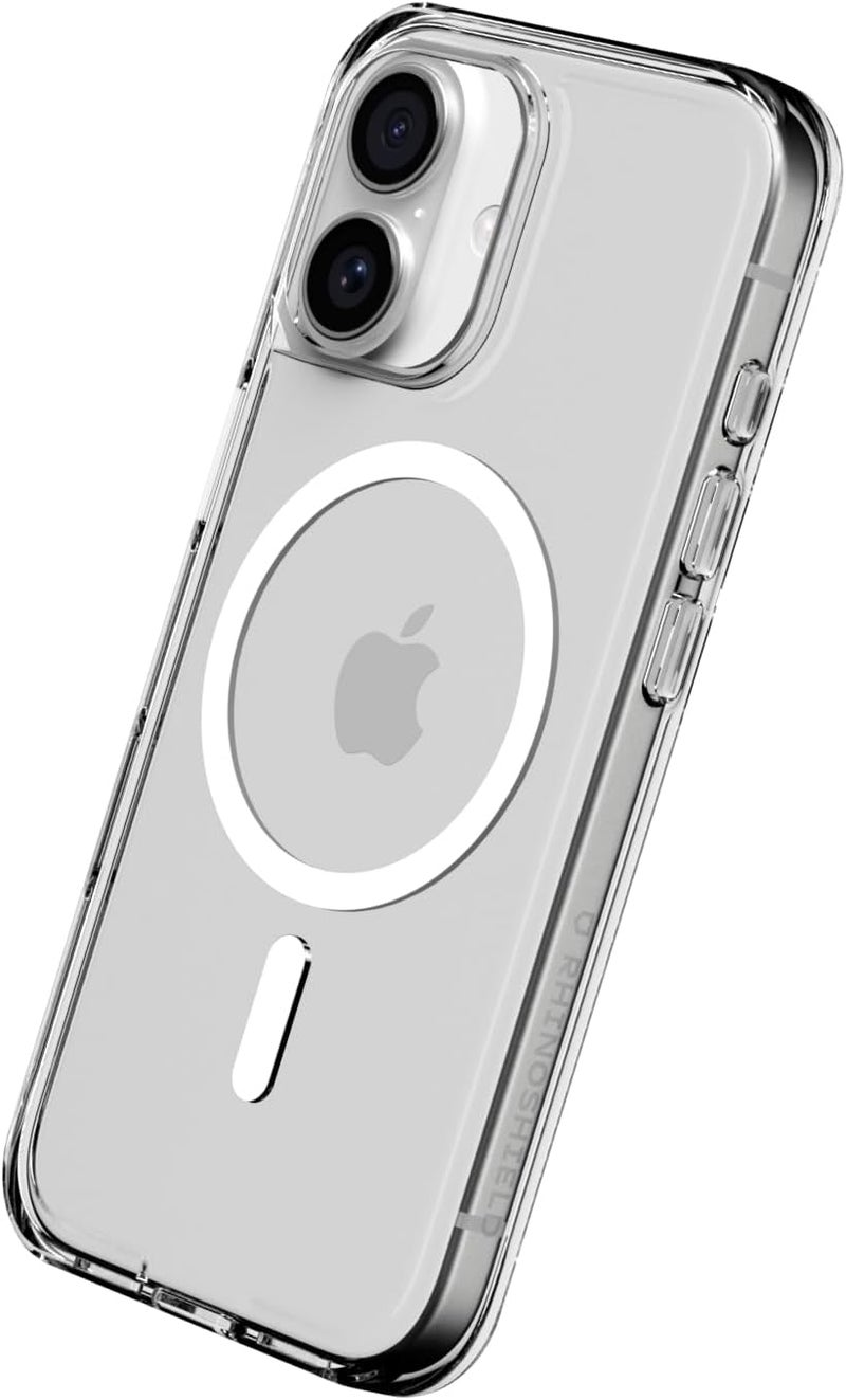 RHINOSHIELD Phone Case Compatible with MagSafe for iPhone 17 | Clear - Anti-yellowing, High Transparency, Superior Magnetic, Shockproof with Military Grade Drop Protection - Transparent - Image 1