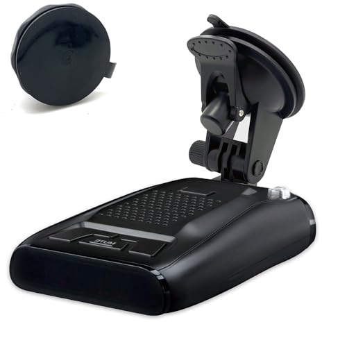ChargerCity Super Suction Radar Detector Windshield Suction Cup Mount Compatible w/iRadar 480i XRS 93xx 94xx 95xx 96xx 97xx 98xx 99xx SPX 5300 5400 5500 6500 6600 6700 7700 7800 Detector by Cobra - Image 3