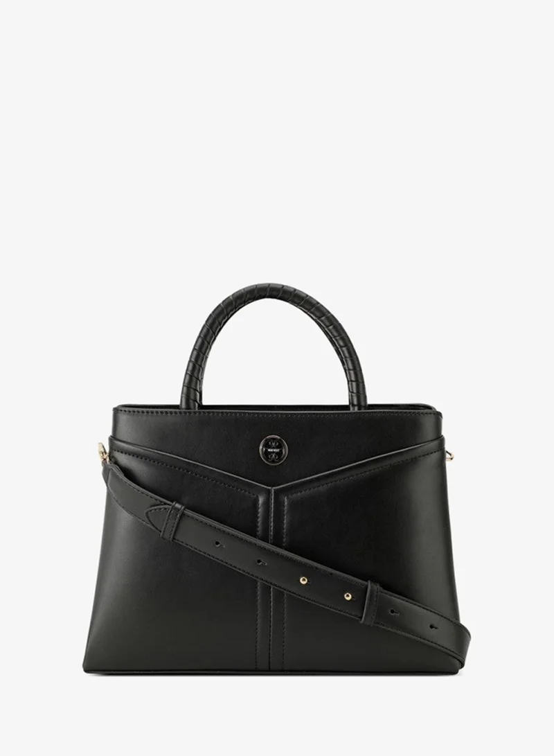 ERINA Logo Detail Satchel Bag