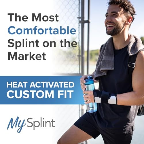 MySplint Custom-Fit Wrist Splint - Heat-Activated, Moldable Thermoplastic Support - Comfortable and Adjustable for Custom Recovery - One Size Fits All - Image 3