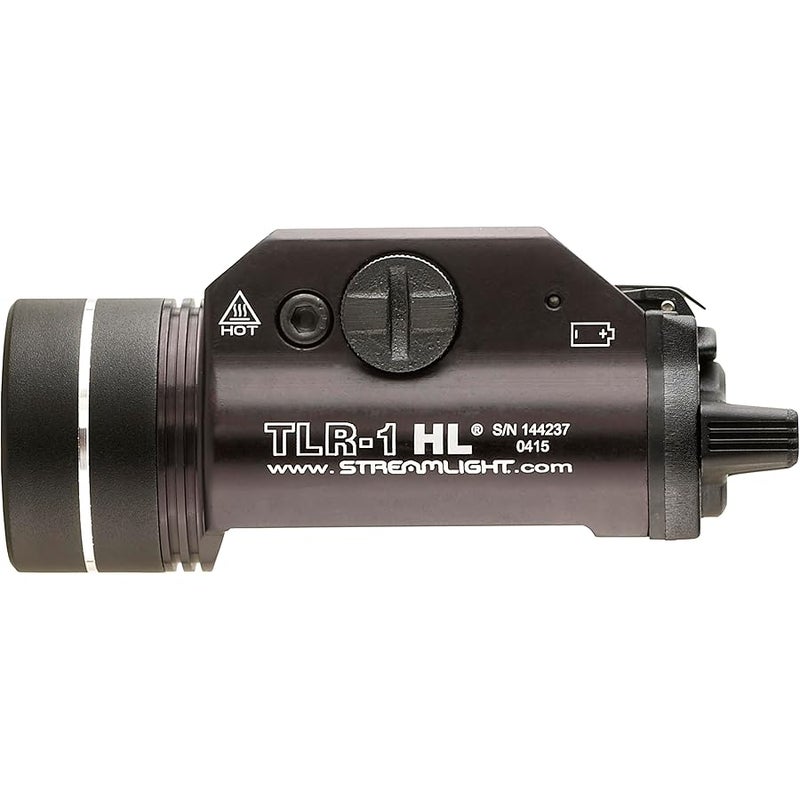 Streamlight 69264 TLR-1 HL 1000-Lumen 20000 Candela Rail-Mounted Tactical Weapon Light with Earless Screw and Specific Compatibility Rail Locating Keys, Black - Image 2