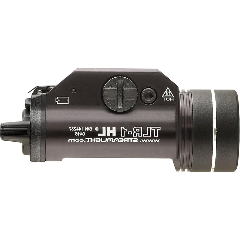Streamlight 69264 TLR-1 HL 1000-Lumen 20000 Candela Rail-Mounted Tactical Weapon Light with Earless Screw and Specific Compatibility Rail Locating Keys, Black - Image 4