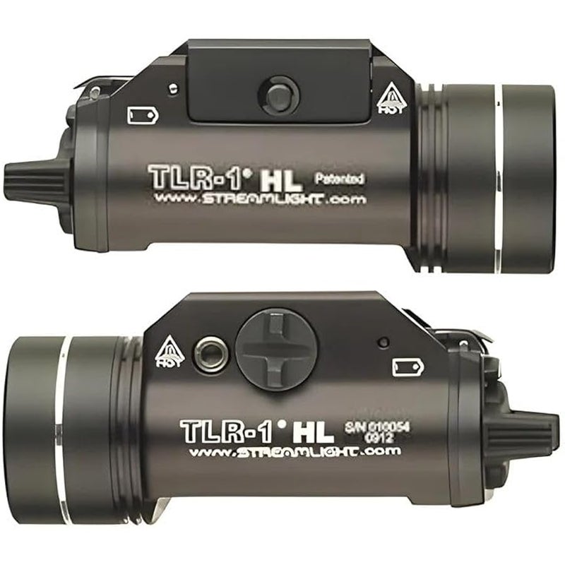 Streamlight 69264 TLR-1 HL 1000-Lumen 20000 Candela Rail-Mounted Tactical Weapon Light with Earless Screw and Specific Compatibility Rail Locating Keys, Black - Image 3