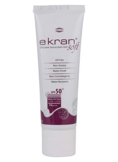 Ekran Soft Spf 50+ Silicone Sunscreen Gel For All Skin Types - 50 G  - Image 1