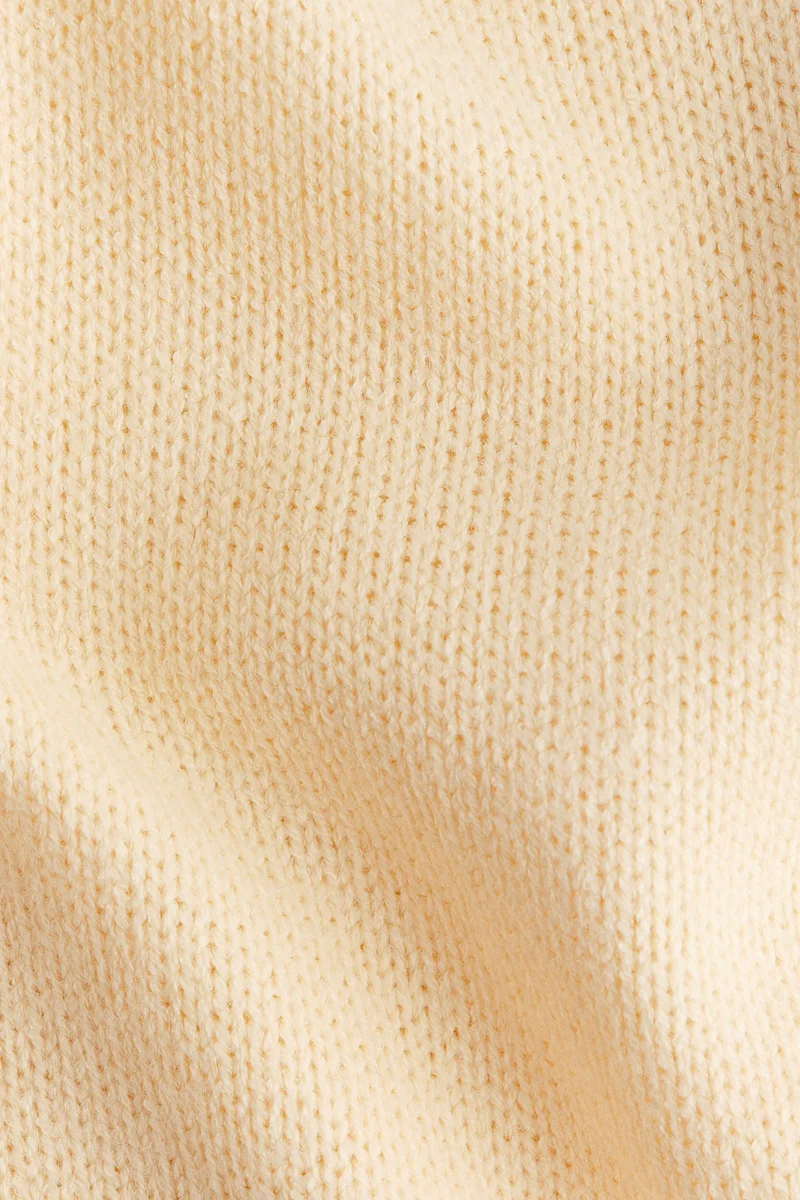 H&M Knitted off-the-shoulder top