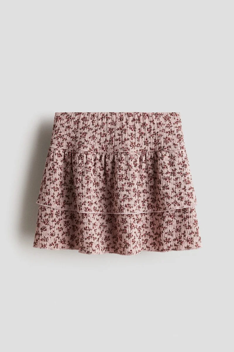 H&M Crinkled jersey skirt