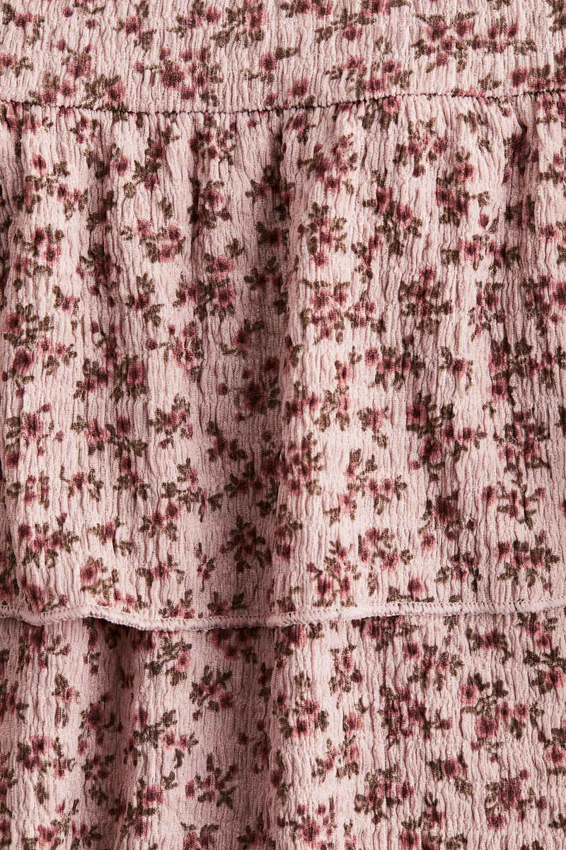 H&M Crinkled jersey skirt