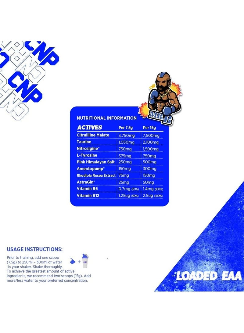 سي إن بي CNP مضخة كاملة قبل التمرين 300 جرام نكهة MR.B - Image 4