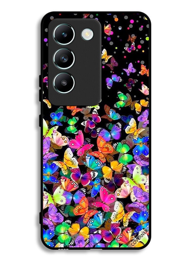 Covernex Vivo V30 Lite 4G Protective Case Cover Small Butterflies - Image 1