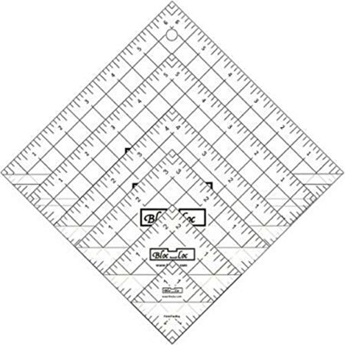 Bloc Loc Half Square Triangle Ruler Set 1 - Image 3