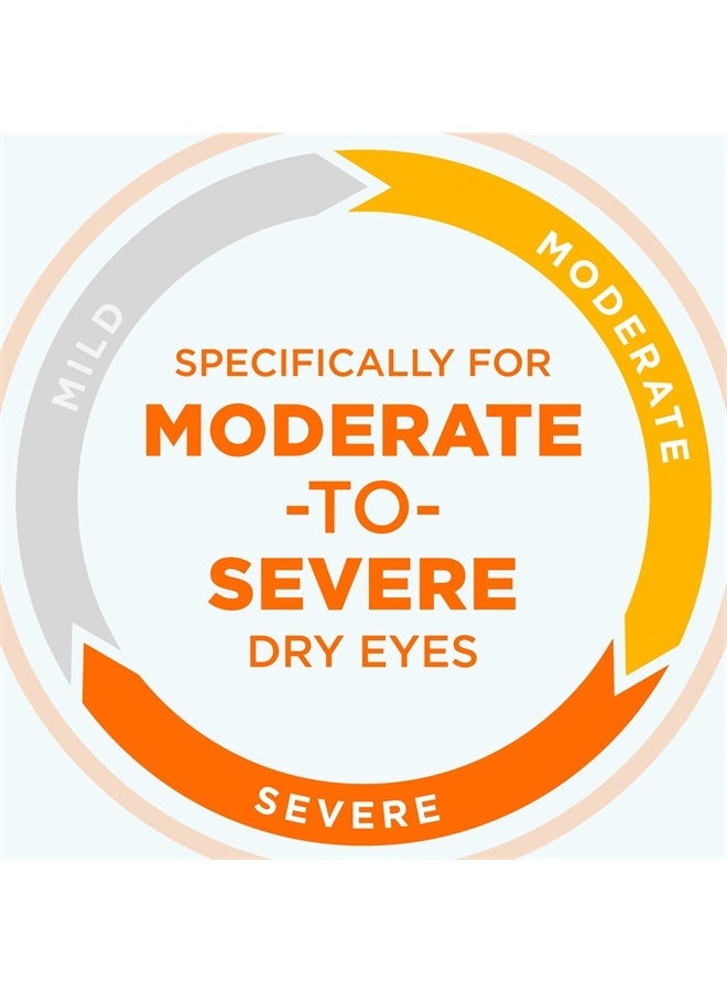 Blink Eye Drops for Dry Eyes, Triple Care Lubricant Eye Drops, Instantly Soothing, Moisturizing & Extra Long-Lasting Hydrating Eye Care for Moderate to Severe Dry Eye Symptom Relief, 0.34 fl oz - Image 4