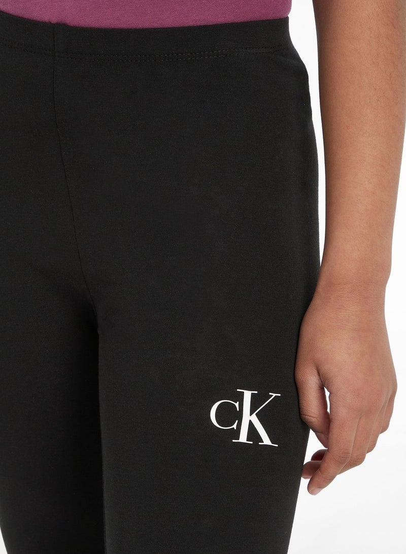 Calvin Klein Jeans Kids Logo Leggings - Image 5