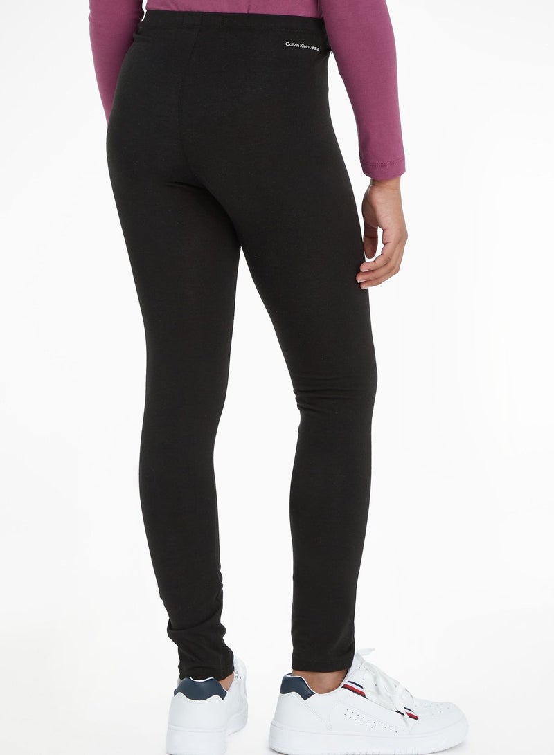 Calvin Klein Jeans Kids Logo Leggings - Image 4