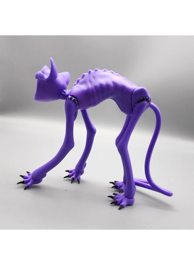 Bobby Game Time Season 3 Boss Long Legs Lie Sleepy Cat Doll Hand-made Smile Horror Animal Model-Color:B3 [keychain] The Sun Dog With Legs Bit Off (dk) - Image 3