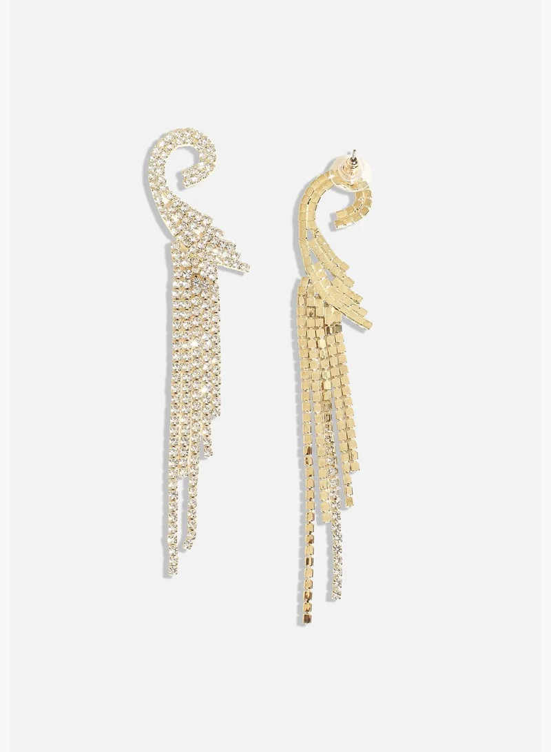 SOHI Gold Plated Designer Western Wear Drop Earring For Women