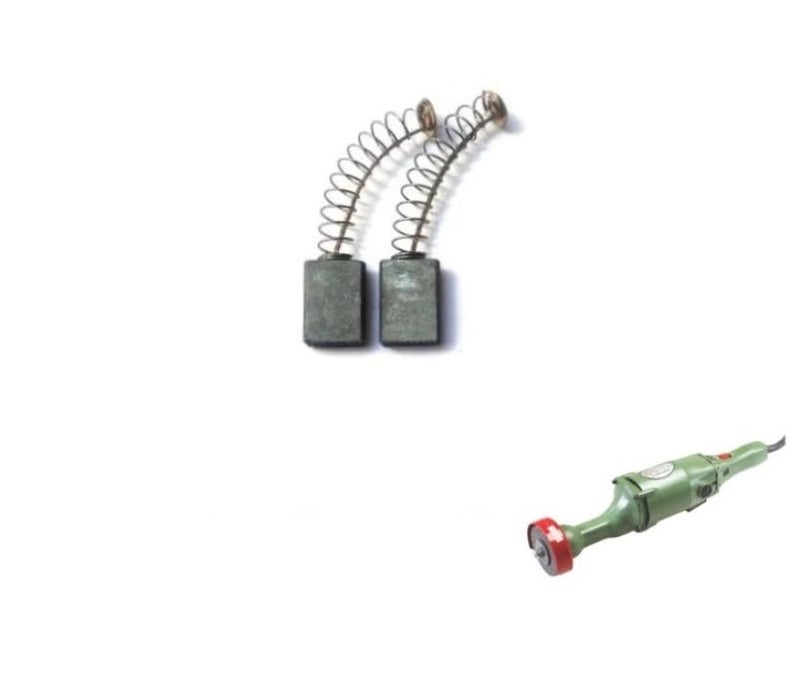 SAURAN Carbon Brush Set (DCA Make) For Straight Grinder Model GQ4 (CR15) - Image 5