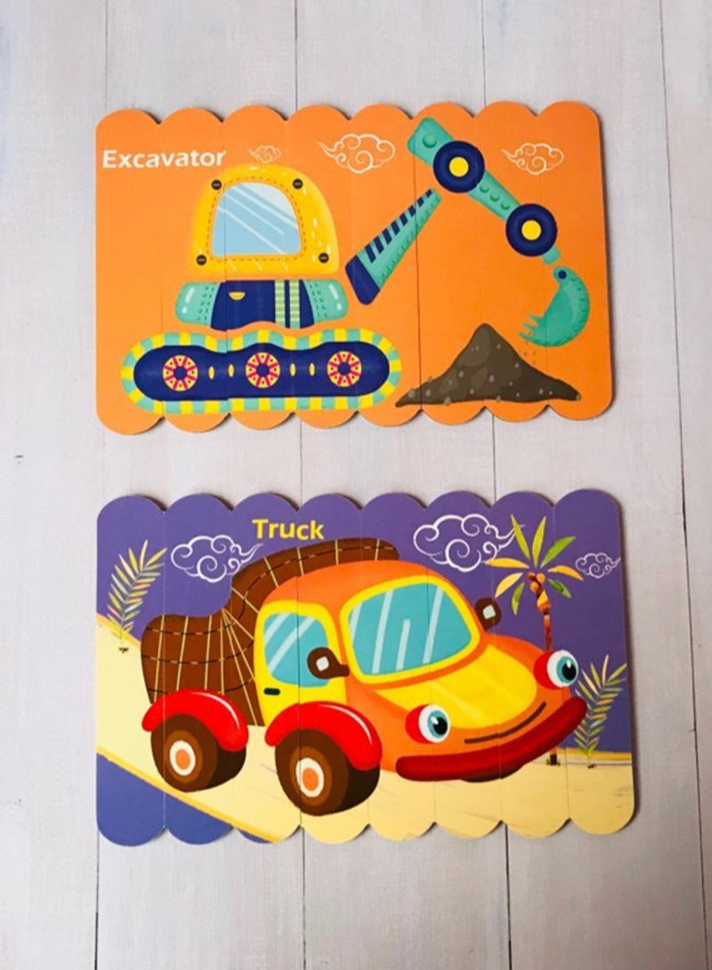 32-Piece Frames Puzzle Set 28x19x4cm - Image 3