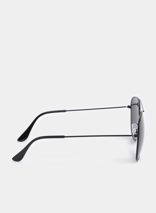 Styli Styli Slim Temple Aviator Sunglasses with Nose Pads