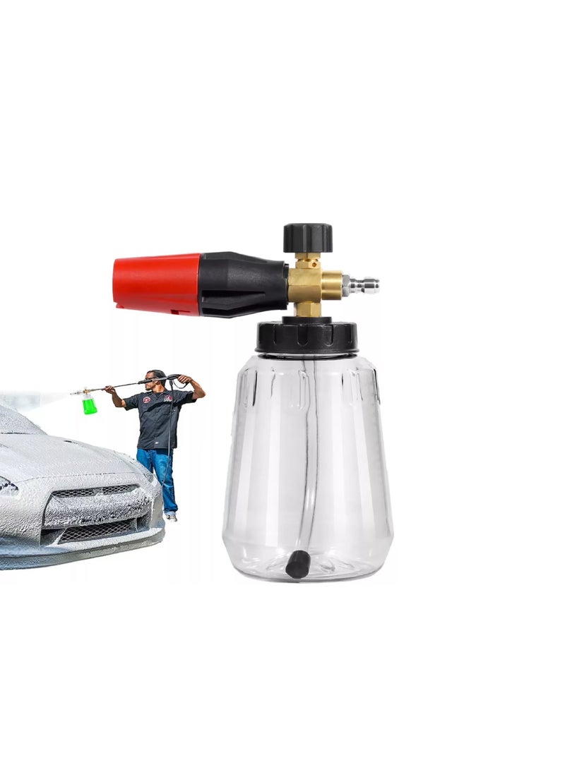 Rokfort Foam Lance Cannon Soap Bottle Sprayer For Pressure Washer Gun Jet Car Wash - Image 1