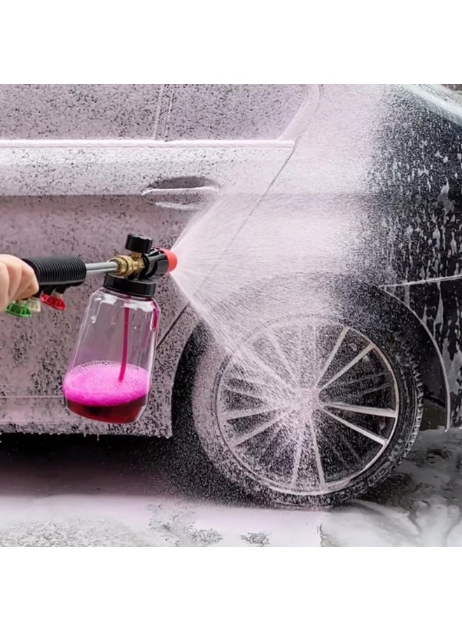 Rokfort Foam Lance Cannon Soap Bottle Sprayer For Pressure Washer Gun Jet Car Wash - Image 3