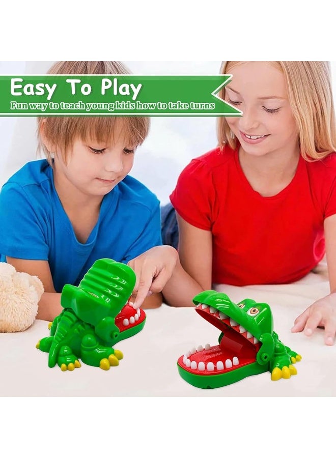 iShyan Crocodile Teeth Toys Game for Kids, Crocodile Biting Finger Dentist Games Funny Toys, 2020 Version Ages 4 and Up - Image 1