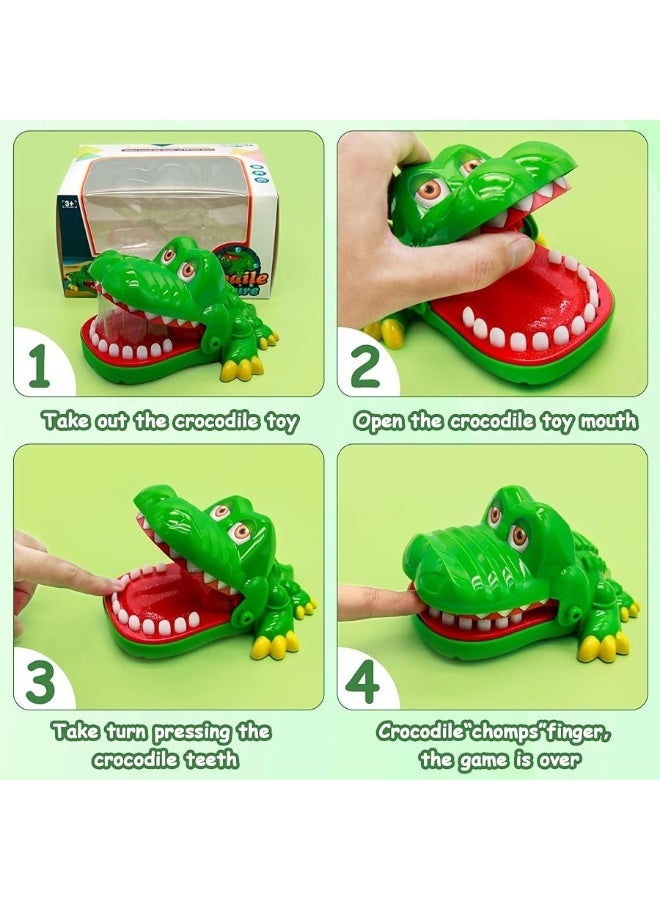 iShyan Crocodile Teeth Toys Game for Kids, Crocodile Biting Finger Dentist Games Funny Toys, 2020 Version Ages 4 and Up - Image 5