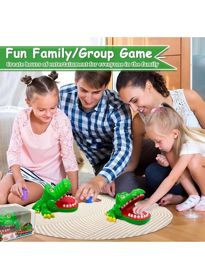 iShyan Crocodile Teeth Toys Game for Kids, Crocodile Biting Finger Dentist Games Funny Toys, 2020 Version Ages 4 and Up - Image 4