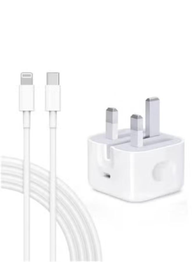 Certified Type C to Lightning Fast Charger Compatible with iPhone 14/13/12/11/XS/XR - Image 1
